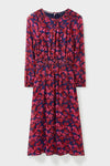 Pink Floral 'Lorie' Midi Dress