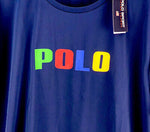 Polo Sport Ralph Lauren Performance T-Shirt XL Top Large Spell Out Graphic