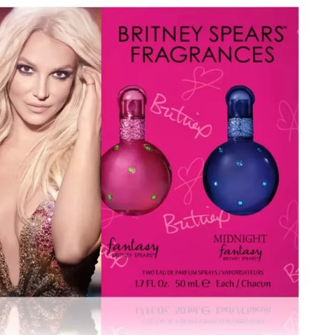BRITNEY SPEARS™ 50ml Fantasy & Midnight Set Combo