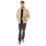 ONLY & SONS Mens Mario Puffer Jacket Chinchilla