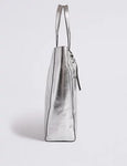 M&S Leather Shopper Bag