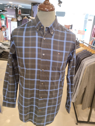 TOMMY HILFIGER CLASSIC FIT ESSENTIAL CHECK SHIRT