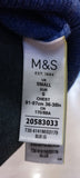 M&S Pure Cashmere Sweater Blue
