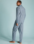 M&S Pure Cotton Checked Pyjama Set