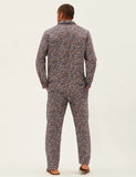 M&S Pure Cotton Bird Print Pyjama Set