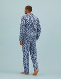 M&S Pure Cotton Fish Print Pyjama Set