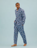 M&S Pure Cotton Fish Print Pyjama Set