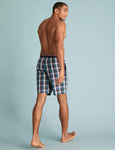 M&S 2 Pack Pure Cotton Checked Pyjama Shorts
