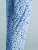 M&S Pure Cotton Animal Print Pyjama Set