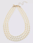 M&S Triple Row Necklace