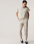 M&S GOODMOVE
Cotton Rich Cuffed Relaxed Joggers