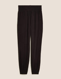 M&S Tapered Yoga Joggers - Black