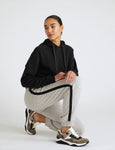 M&S GOODMOVE
Side Stripe Cuffed Relaxed Joggers