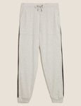 M&S GOODMOVE
Side Stripe Cuffed Relaxed Joggers