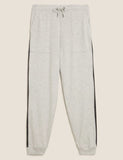 M&S GOODMOVE
Side Stripe Cuffed Relaxed Joggers