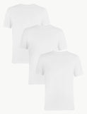 M&S 3pk Cool & Fresh™ T-Shirt Vests