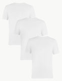 M&S 3pk Cool & Fresh™ T-Shirt Vests