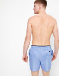 M&S Swimwear | Mens Seersucker Swim Shorts Blue Mix