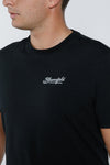 BLOOMEFIELD CREW NECK LOGO TEE
