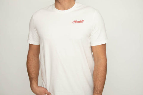 BLOOMEFIELD CREW NECK LOGO TEE