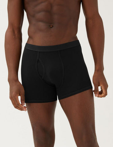 M&S 5pk Cotton Cool & Fresh™ Stretch Trunks