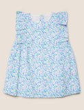 Pure Cotton Floral Print Dress