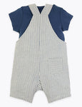 2 Piece Cotton Striped Outfit