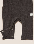 Textured Velour Romper