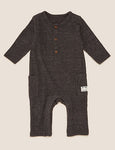 Textured Velour Romper