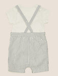 2Pc Pure Cotton Striped Outfit