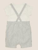 2Pc Pure Cotton Striped Outfit