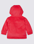 Cotton Rich Towelling Hooded Top