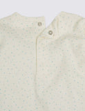 My Uncle Loves Me Pure Cotton Spotted Top