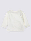 Pure Cotton Graphic Top