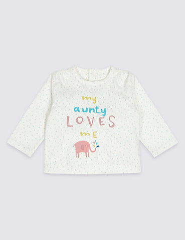 My Aunty Loves Me Pure Cotton Top
