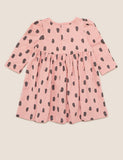 Pure Cotton Brushstroke Dress