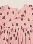 Pure Cotton Brushstroke Dress