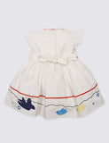 Applique Pure Cotton Baby Dress