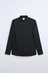 ZARA Black Super Slim Fit Power Stretched Shirt