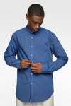 ZARA Cool Blue Shirt with sleeve Tabs