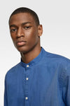 ZARA Cool Blue Shirt with sleeve Tabs