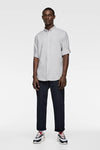 ZRA Light Grey Botton Down Linen Shirt