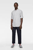 ZRA Light Grey Botton Down Linen Shirt
