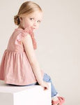 Pure Cotton Broderie T-Shirt