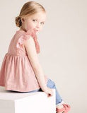 Pure Cotton Broderie T-Shirt