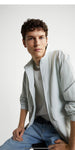 ZARA TECHNICAL JACKET WITH POCKETS ICE