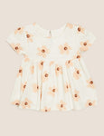M&S Pure Cotton Floral Outfit