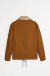 Jacket With Contrast Faux Sherling By Z.A.R.A