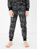 M&S Dreamskin® Cotton with Stretch Pyjama Set