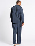 M&S COLLECTION Cotton Blend Striped Pyjama Set